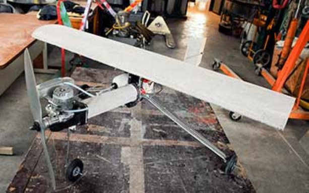 Concrete airplane in South Dakota takes flight
