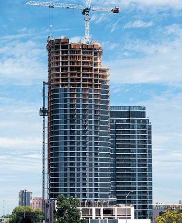 Edilcan works on One Valhalla Condos in west Toronto
