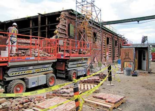 New lease on life for historic Distillery District walls