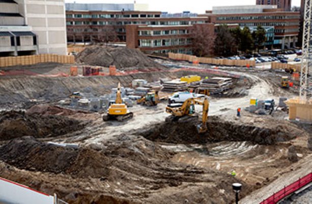 PHOTO: Keele Campus Construction