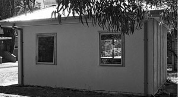 Lightweight concrete panels are full of air