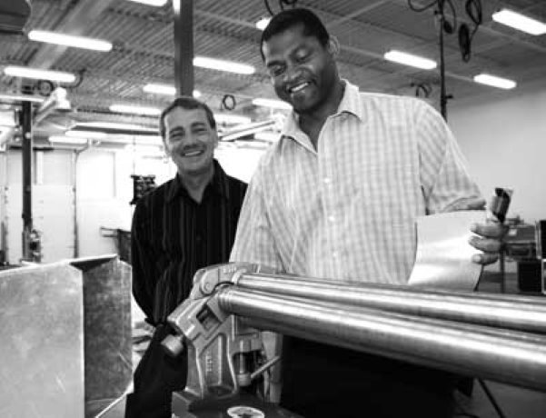 Sheet metal workers' training centre opens