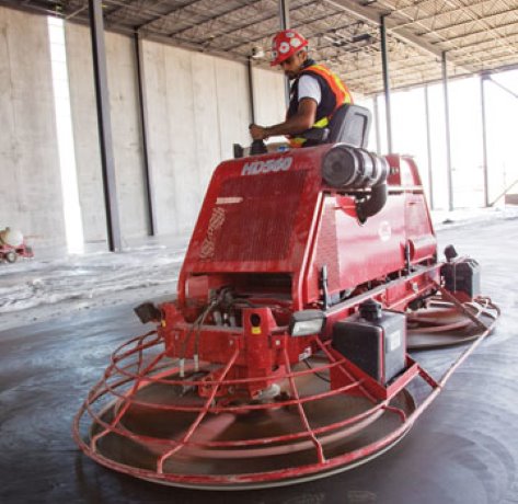 Metro Concrete pours Superflat floors at Honda Campus in Markham, Ontario
