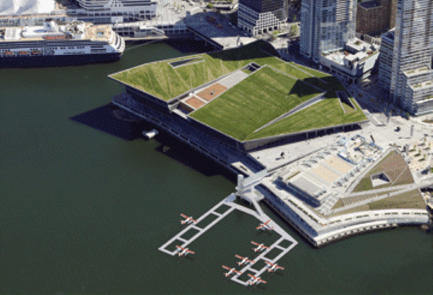 Construction starts on Vancouver seaplane dock and terminal facility