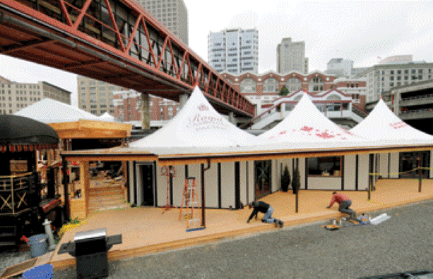 Panther Constructors wins silver for Winter Olympic pavilions