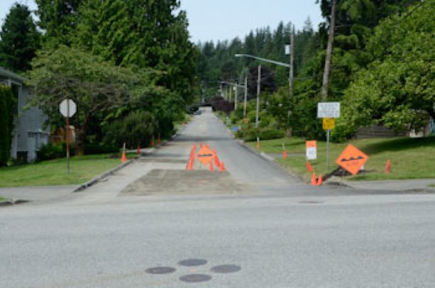Flagger hit by dump truck in North Vancouver