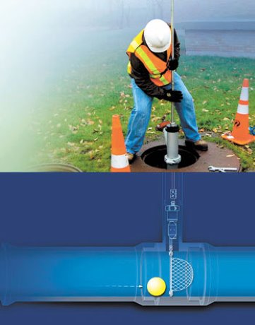 SmartBall soaks up leak information