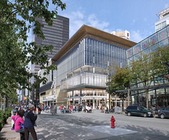 Plans unveiled for Nordstrom building redevelopment in downtown Vancouver
