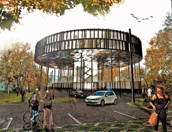 Flying saucer condo project takes off