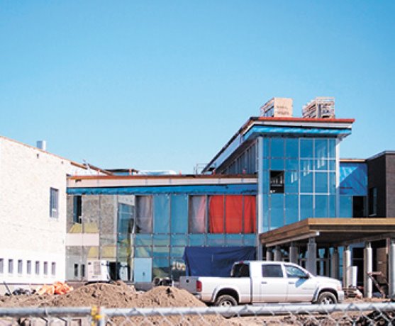 High school taking form in Winkler, Manitoba