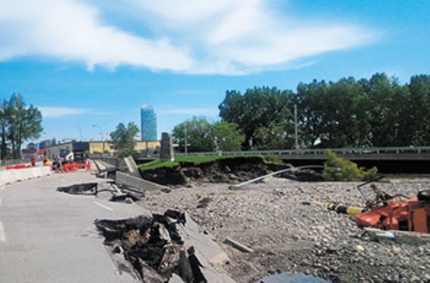 Calgary roads plagued by sinkholes after severe flooding