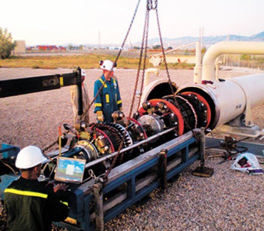 Swimming pigs help ensure pipelines keep flowing