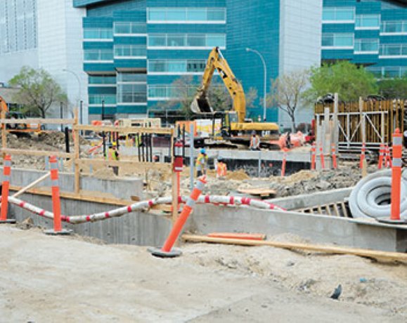 Glass House rises in Winnipeg