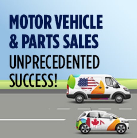 Infographic: U.S. and Canadian Motor Vehicle and Parts Sales - Unprecedented Success