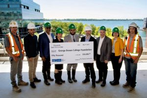 The Daniels Corporation donates to George Brown College school of construction
