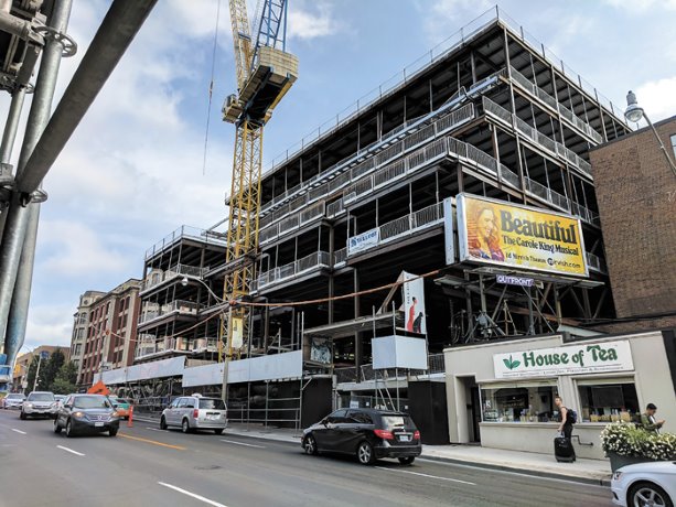 Six-storey condo project transforms former office space