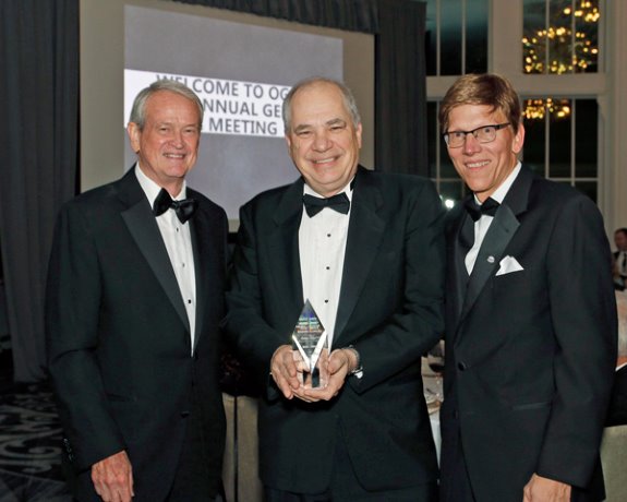 Atkinson, Moore honoured by OGCA