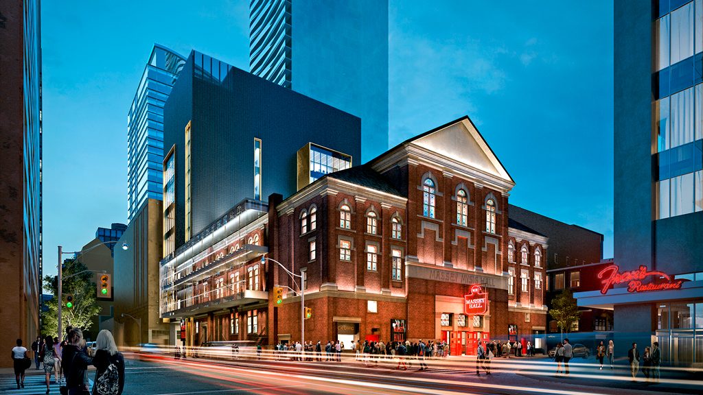 Massey Hall releases new details for revitalization project
