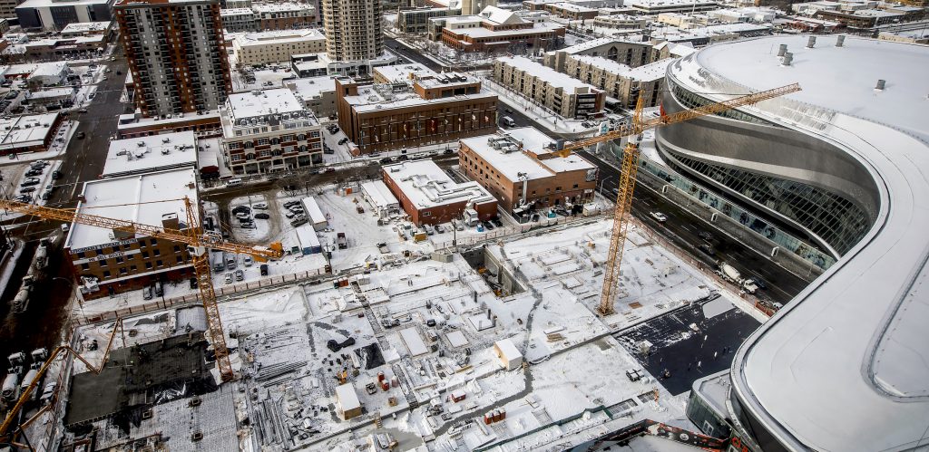 Tallest building in Western Canada takes shape in Edmonton