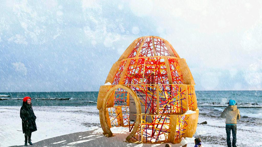 WinterStations design competition winners cause a RIOT