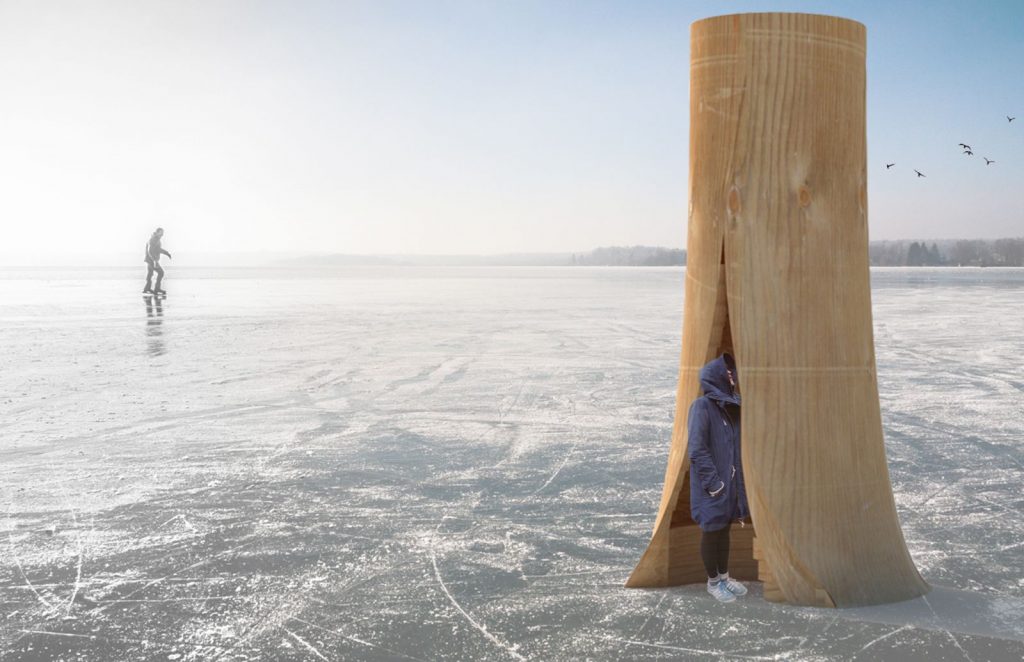 Winnipeg warming huts celebrate icy architecture
