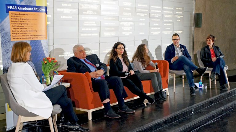 Engineered Wellness was the topic of a panel seminar held at Toronto's Ryerson University for engineering and architectural students recently.