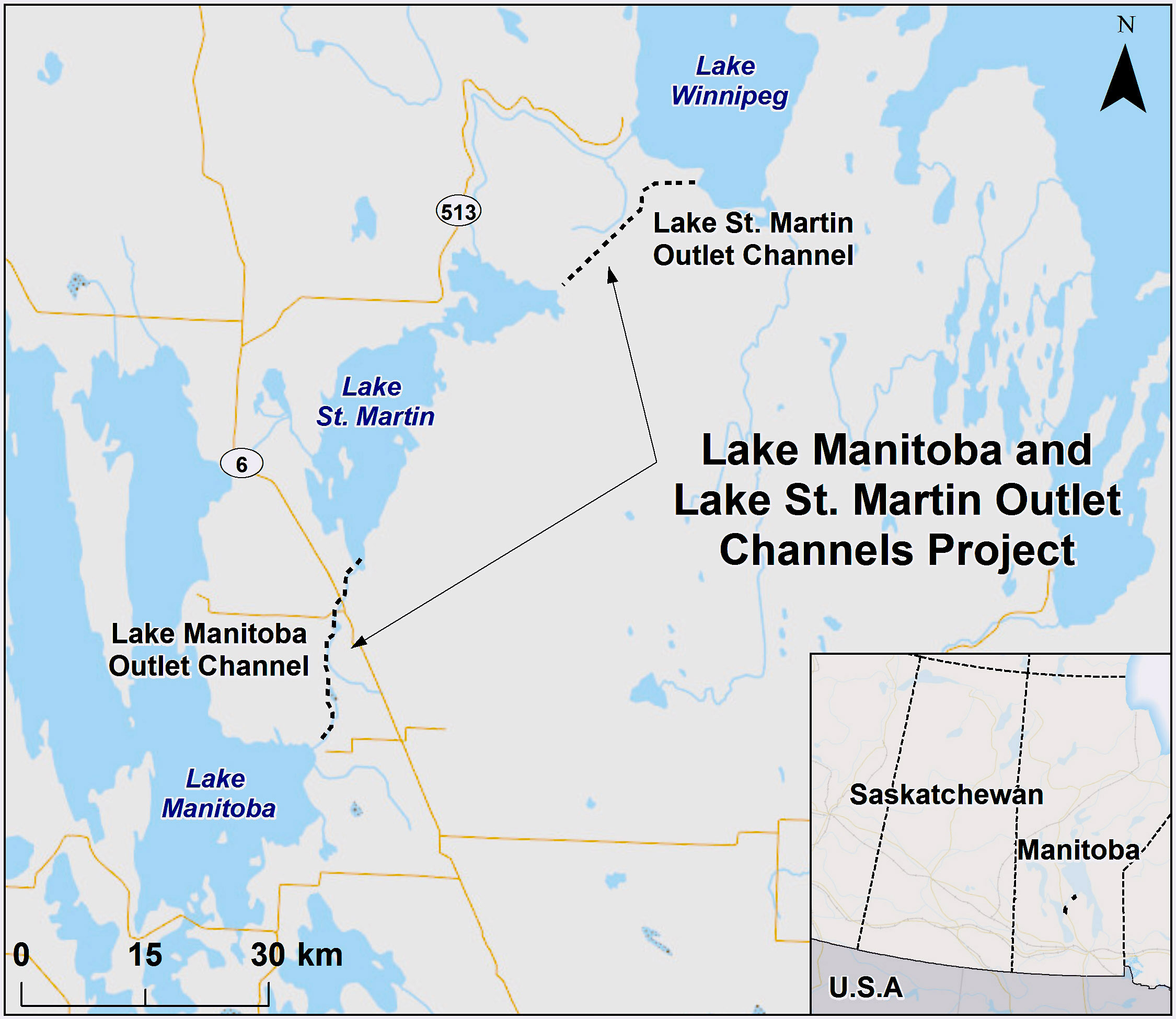 EA Considered For Huge Manitoba Flood Protection Project   Map RGB 