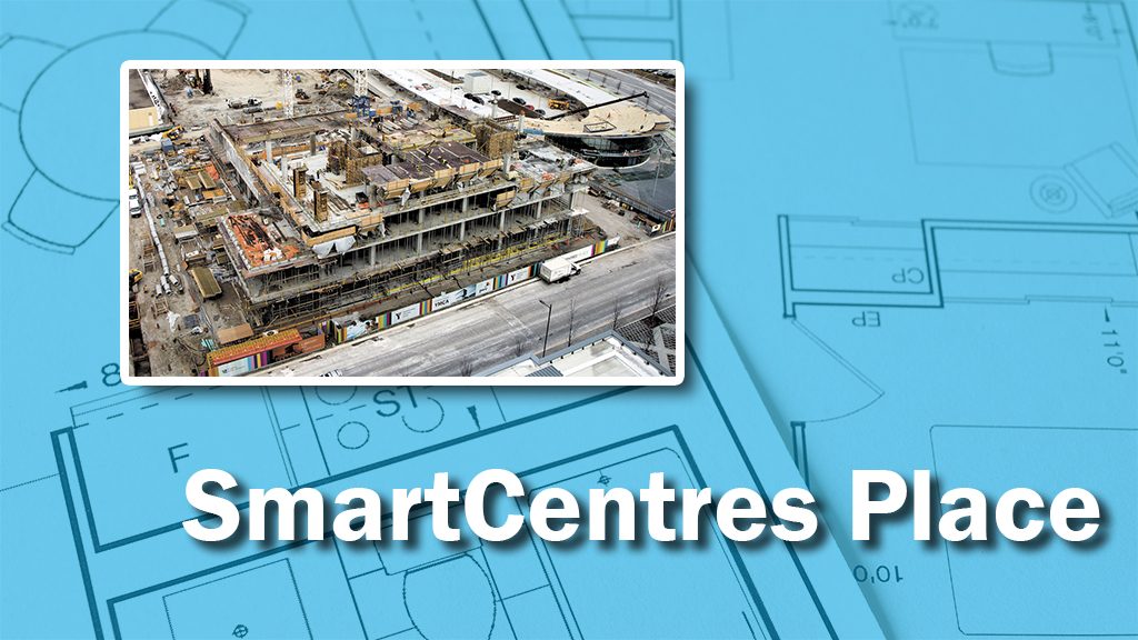 PHOTO: SmartCentres Place Progress