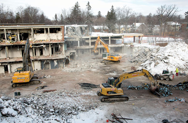 Working quietly among goals for Oakville hospital demo