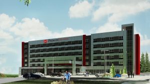 Bird constructs first phase of new hotel complex in Transcona