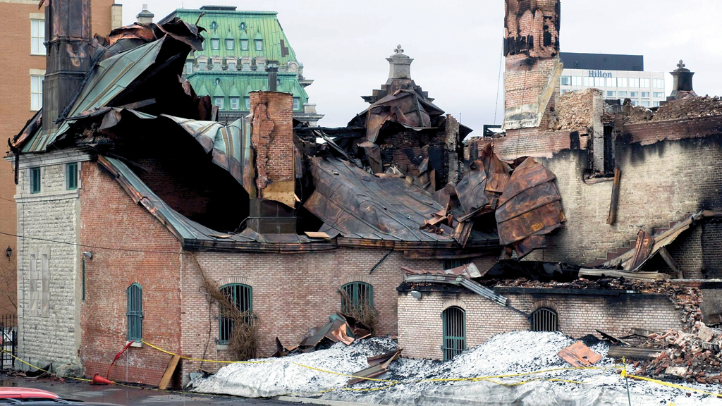 Voltigeurs de Quebec Armoury revived after massive fire