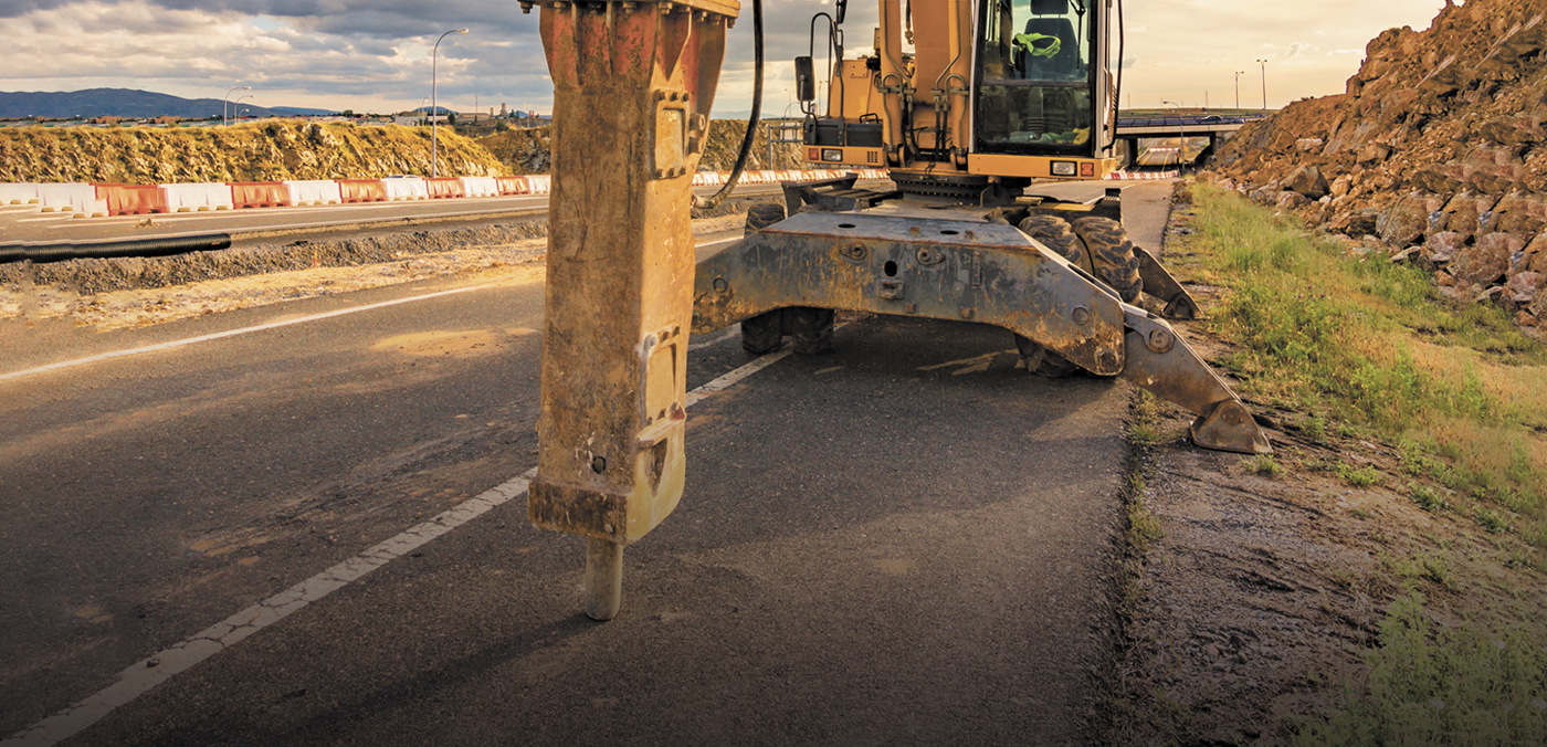 Modified spider provides steep-slope solution for roadbuilding -  constructconnect.com