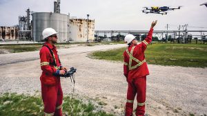 Multi-function drones take flight on construction sites