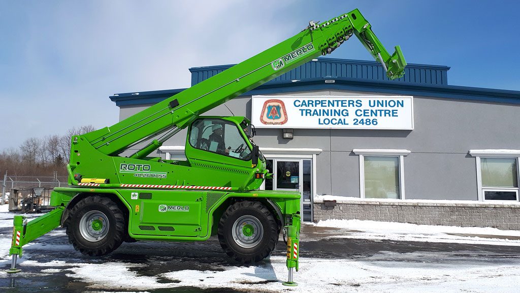 Sudbury Carpenters’ receive grant for new equipment