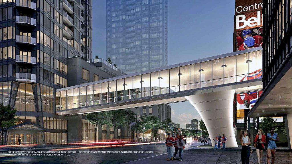 Construction begins on Montreal’s Quad Windsor Skybridge project