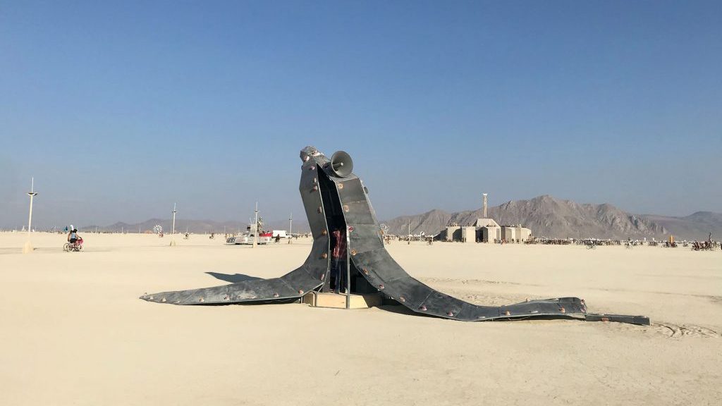 B.C. artist builds peel of steel for Burning Man festival