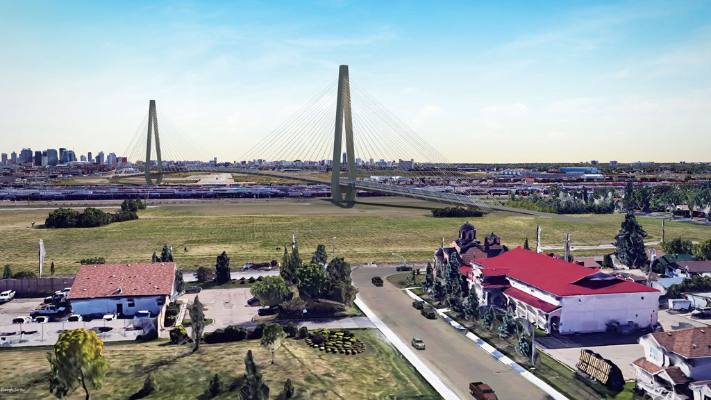 $200-million cable-stayed bridge being eyed in Edmonton