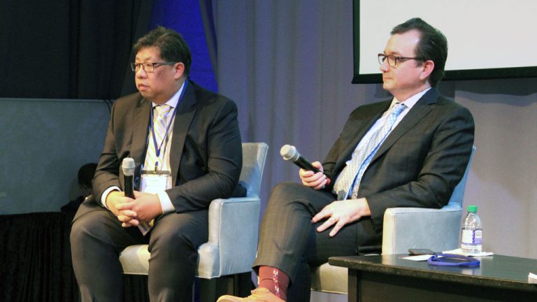 Peter Norman, vice-president and chief economist, Altus Group and Raymond Wong, vice-president, data operations, Altus Group presented Outlook Express: Everything you need to know about commercial and residential construction in 15 minutes at the annual CanaData conference held in Toronto recently.