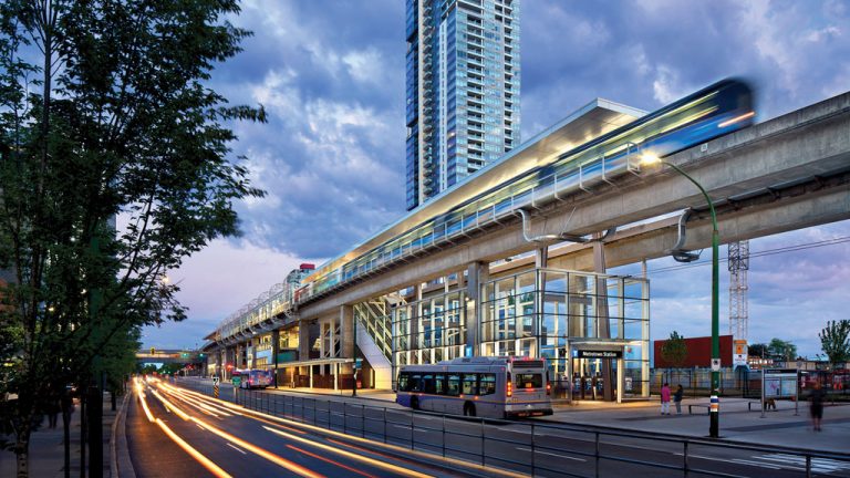 At 10,400 square feet, the new Metrotown Station is twice the size of the original which was built in 1986. The station’s bus exchange was built in 1989.