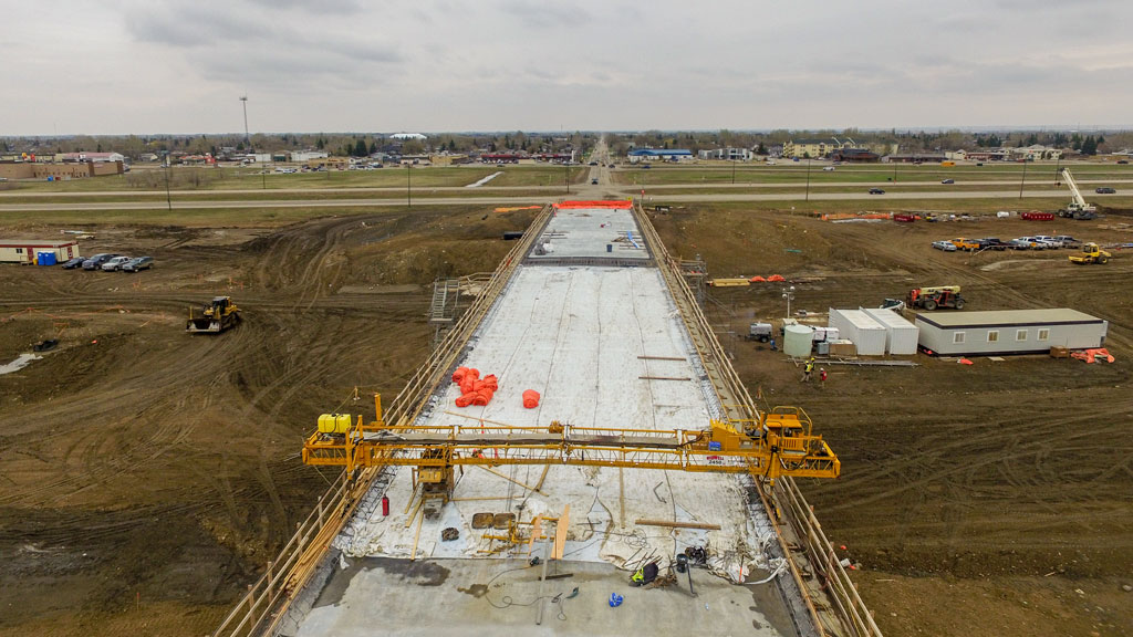 Saskatchewan overpass project to finish a year early