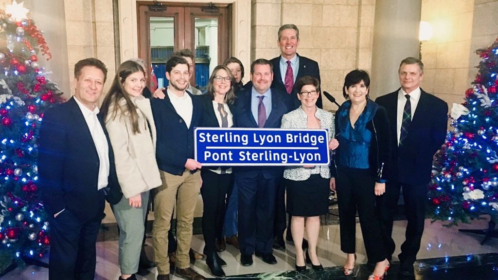Manitoba names new bridge after former premier