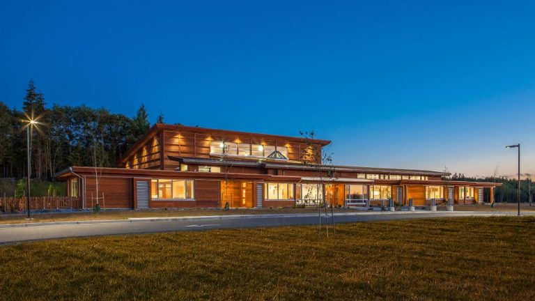 The Wood Design Award for Western Red Cedar was won by Lubor Trubka Architects for their work on the Kwakiutl Wagalus School in Port Hardy, B.C.