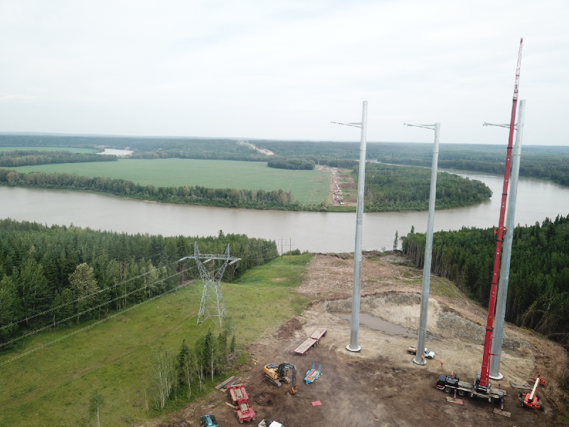$1.6-billion Alberta powerline project finishes early