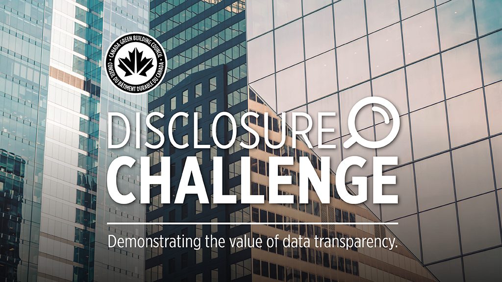 CaGBC launches data Disclosure Challenge
