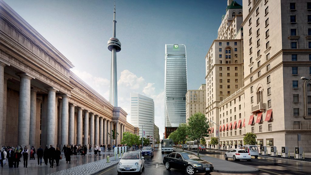 Cadillac Fairview breaks ground on Toronto Front Street project