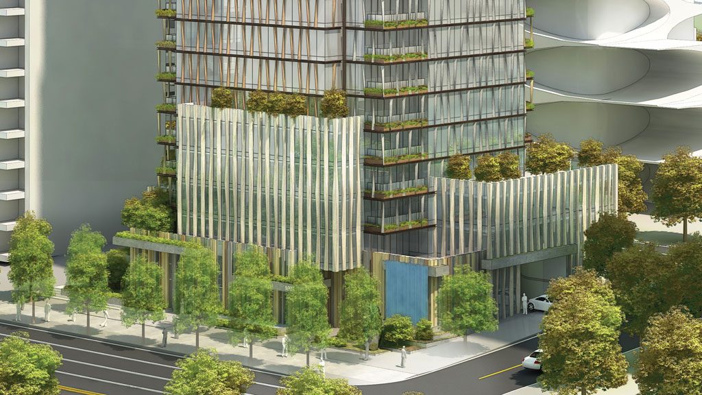 33-storey Vancouver tower inspired by North Shore mountains