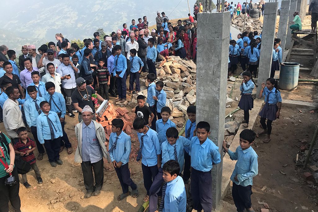 Island mason builds education opportunities in Nepal
