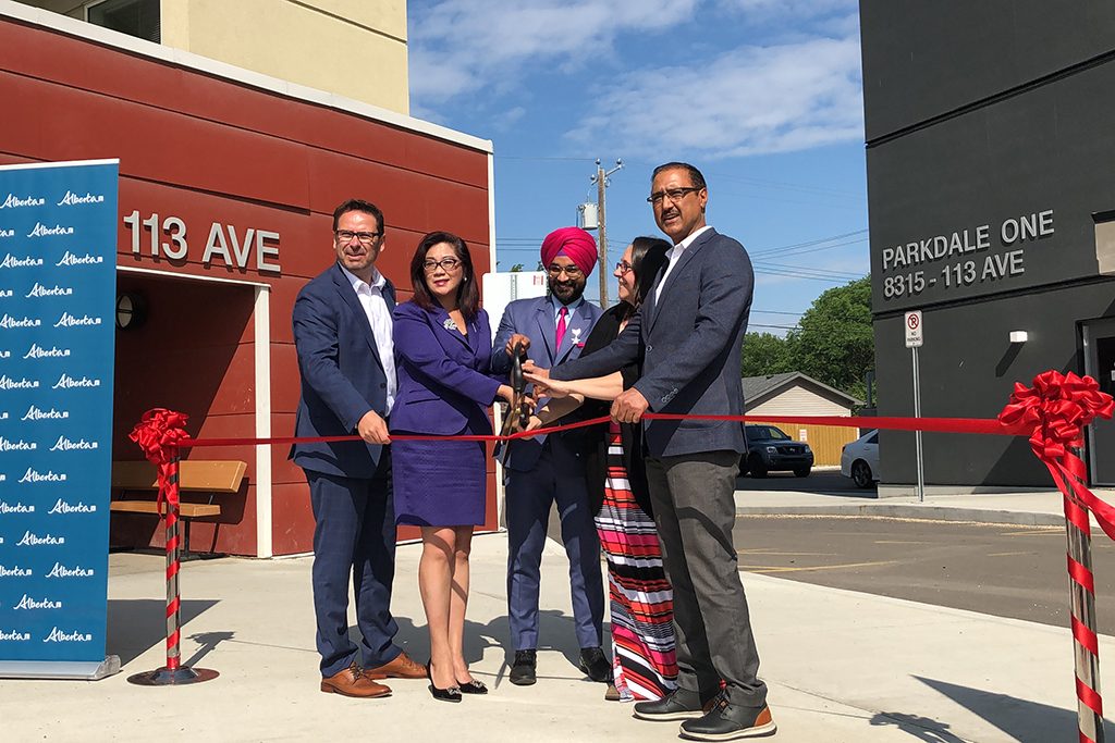 Edmonton affordable housing complex opens