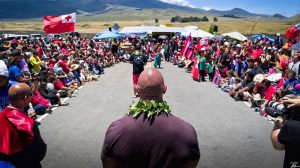 Hollywood star Dwayne “The Rock” Johnson recently visited protesters blocking construction of the giant Thirty Meter Telescope on Mauna Kea. Johnson described the protest as a “critical moment” because the world is watching at Native Hawaiian leaders stressed their opposition to the construction project.