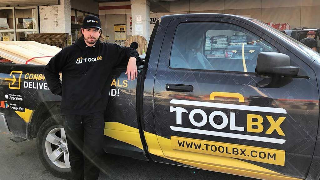 TOOLBX, the Uber Eats of construction apps for building material delivery